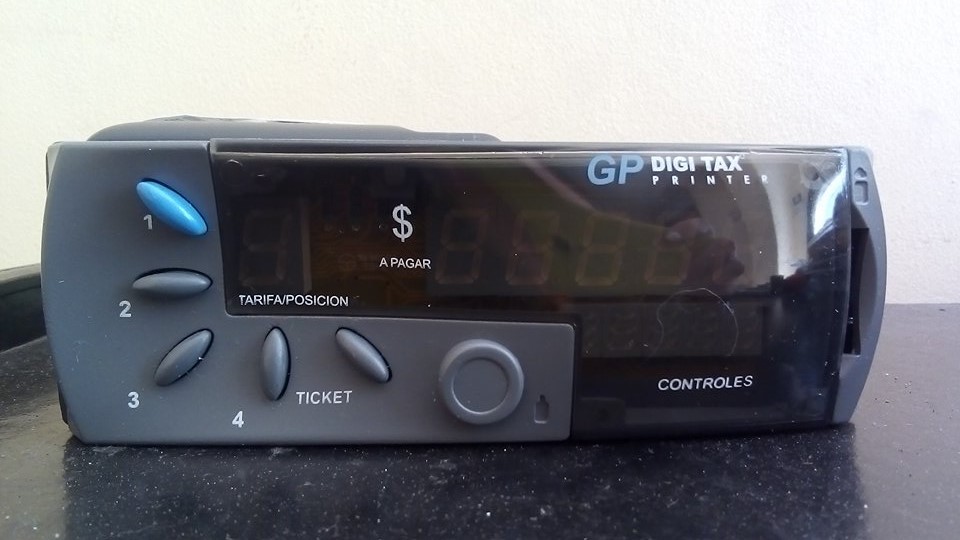 Reloj taxímetro GP Digi Tax Printer